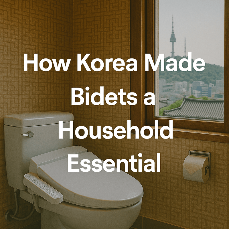 How korea made bidets a household essential?