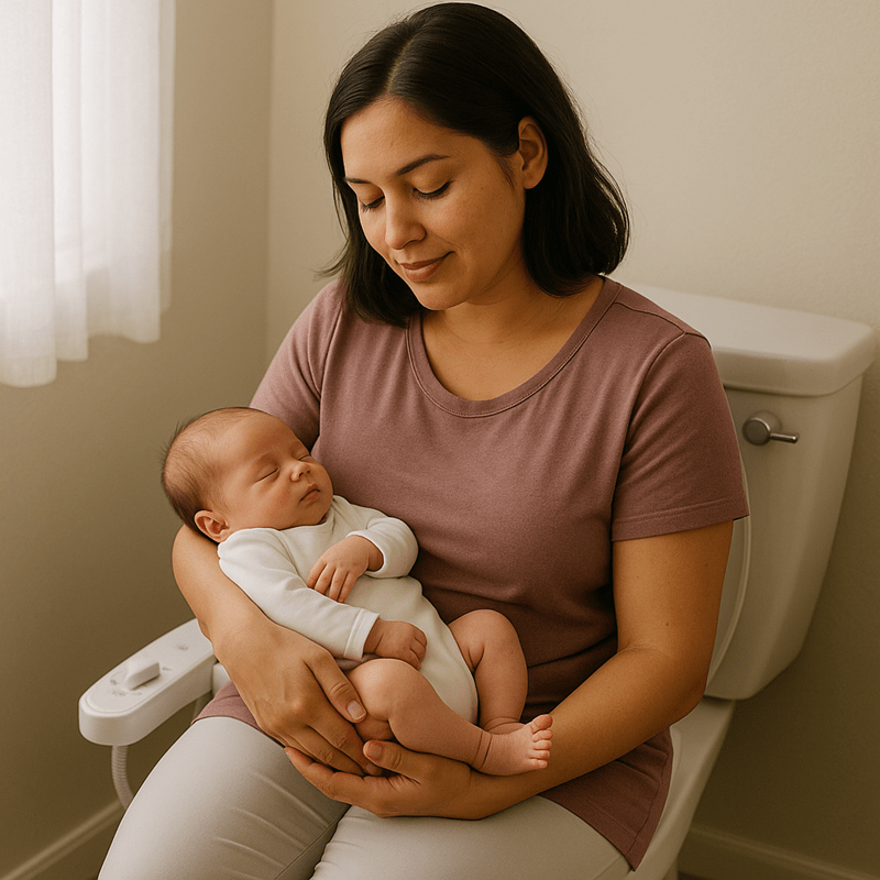 Benefits of Bidet Use for Postpartum Recovery