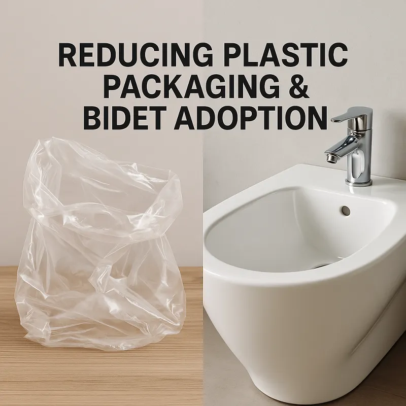 The Relationship Between Reducing Plastic Packaging and Bidet Adoption